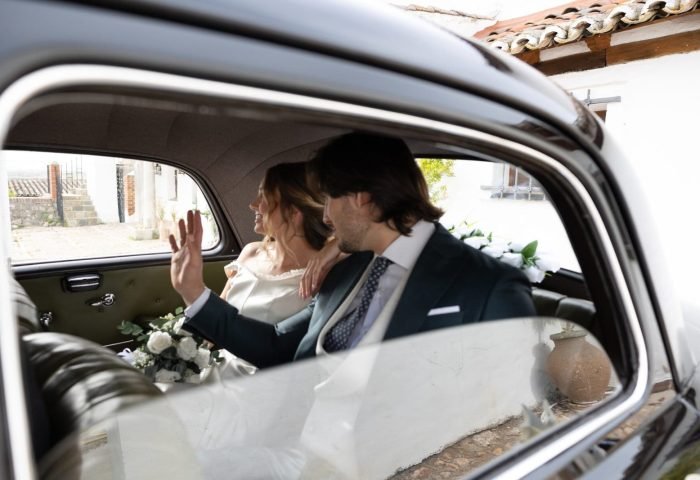 Mercedes Pontón como coche para bodas en Toledo