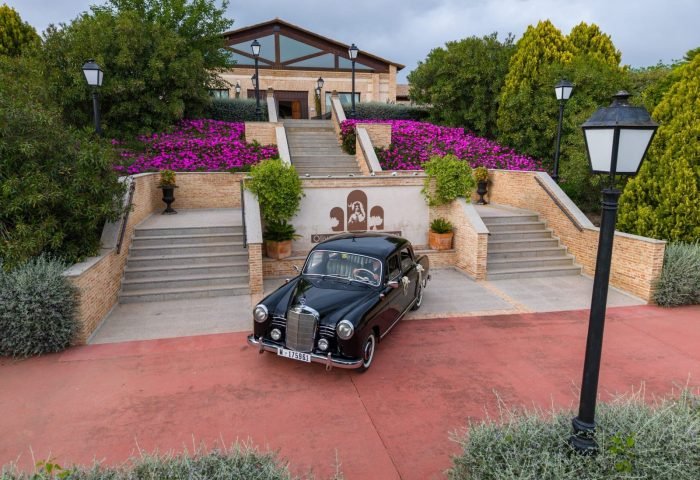 Mercedes Pontón en una ceremonia de boda en Toledo